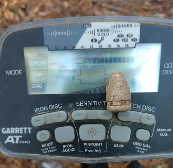 Detect Bullet Using Metal Detector