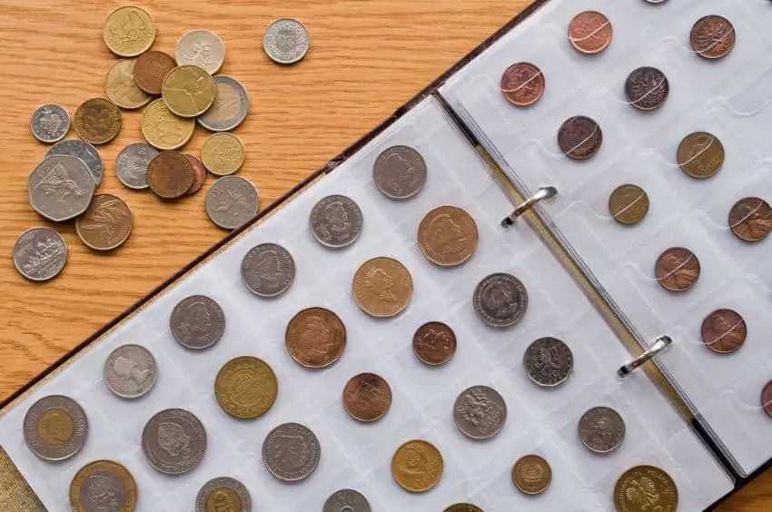 how to store coins collection