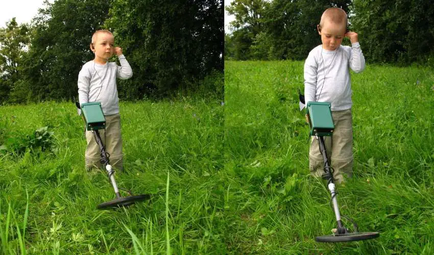 metal detecting for kids