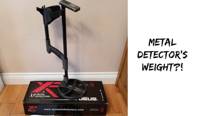 how much does a metal detector weigh