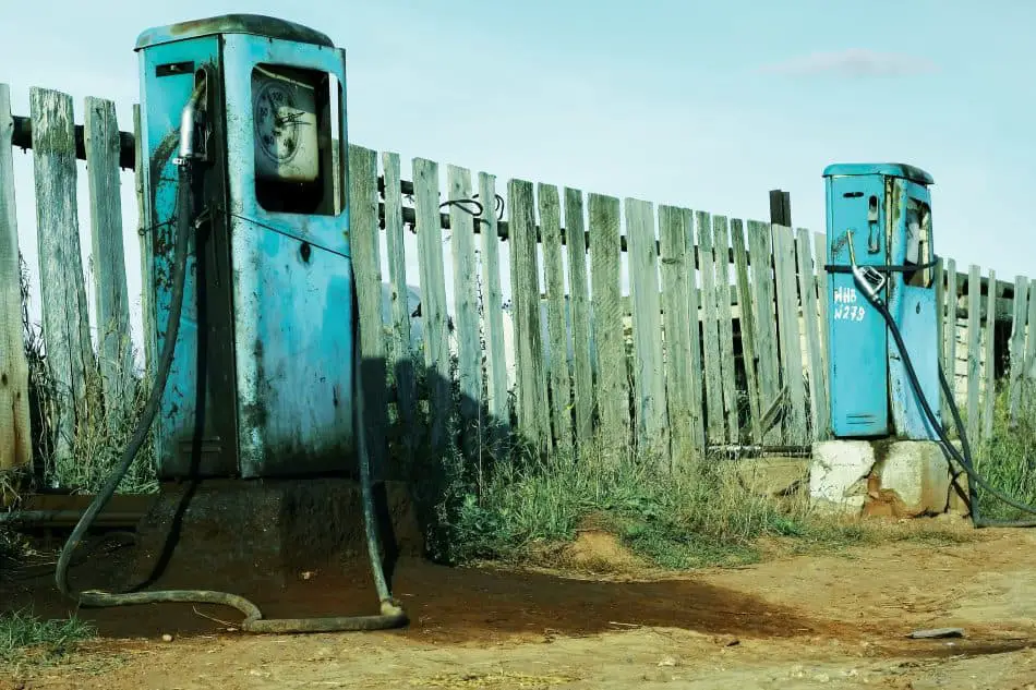 Old gas stations