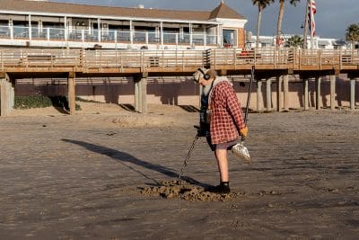 how to read the beach metal detecting