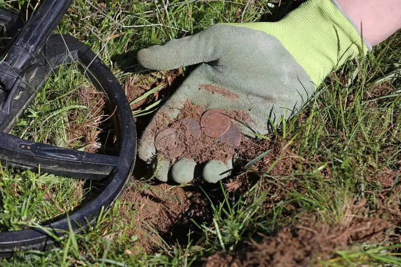 best places to find silver coins metal detecting