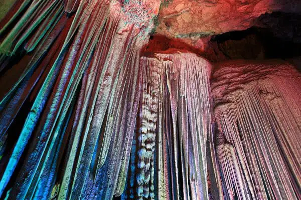 silver stalactites