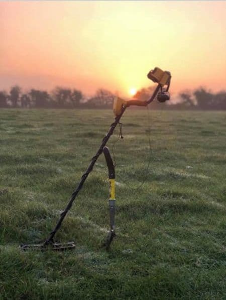 digging in fields